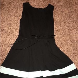 Black and Teal dress